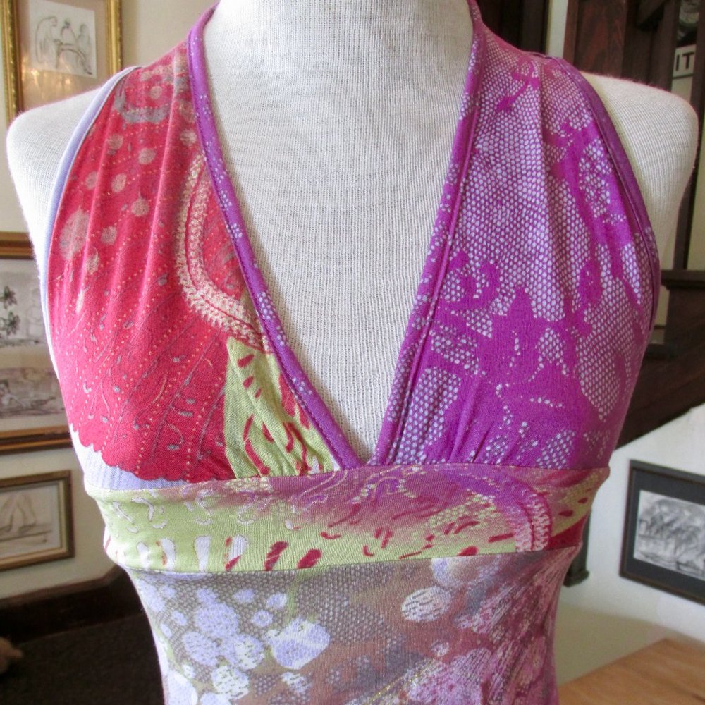 Just Cavalli New w/ Tags Multi print Top, 38/XS